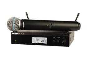 Microfone Shure Blx24Rbr/B58-M15 S/Fio B58 Para Vocais