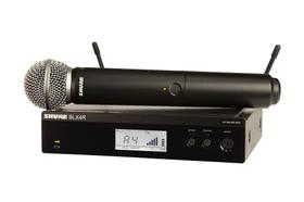 Microfone Shure Blx24Rbr/Sm58-M15 S/Fio Sm58 Para Vocais