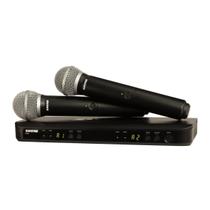 Microfone Shure Blx288/Pg58 Duplo