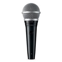 Microfone shure pga48 lc cardioide de mao