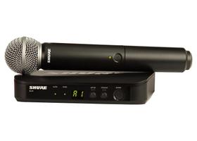 Microfone Shure Sem Fio Blx24/sm58 Homologação: 54782214286