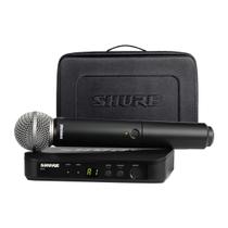 Microfone Shure Sem Fio Blx24/sm58 Microfone Shure Sem Fio Blx24/sm58