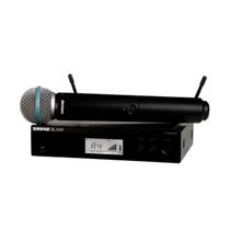 Microfone Shure Sem Fio BLX24RBR / SM58-M15 Preto