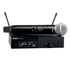Microfone Shure Slxd24/b58-l55 Digital Sem Fio Microfone Shure Slxd24/b58-l55 Digital Sem Fio