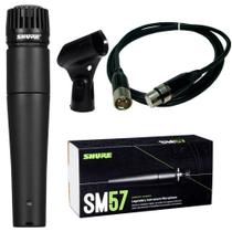 Microfone Shure SM57-LC + Cabo Xlr