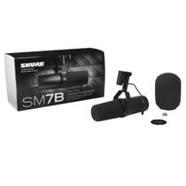 Microfone Shure Sm7B Dinâmico Cardióide Para Estúdio
