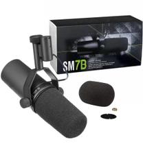 Microfone Shure Sm7B Dinâmico Cardioide Podcast Microfone Shure Sm7B Dinâmico Cardioide Podcast