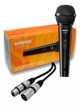 Microfone Shure Sv200 Cardióde Com Cabo xlr Balanceado 4,5 Metros
