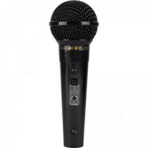 Microfone SM58 P4 Preto Brilhante Leson