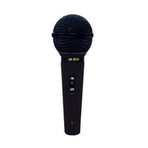 Microfone Sm58 P4 Preto Fosco Bk Leson