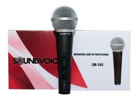 Microfone sound voice sm58s