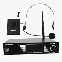 Microfone Soundvoice MM-220 Headset Sem Fio - Cabeça