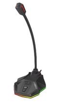 Microfone stix preto rgb - redragon