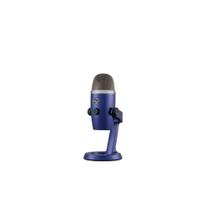 Microfone Streaming Videoconferência USB Blue Yeti Nano Azul