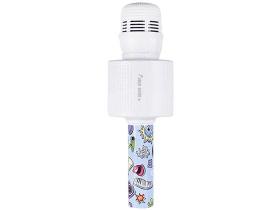 Microfone Teen Bluetooth 5.0 Mk300 Branco Recarregável Microfone Teen Bluetooth 5.0 Mk300 Branco Recarregável