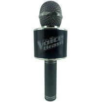 Microfone The Voice Brasil Karaoke Preto CKS