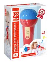 Microfone Toy Hape Mighty Echo Amplificador de voz sem bateria