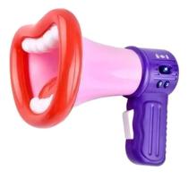 Microfone / Trocador De Voz Engraçado Rosa Megafone festa Microfone / Trocador De Voz Engraçado Rosa Megafone festa