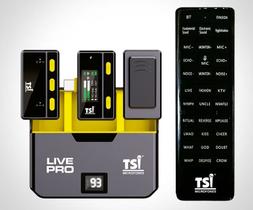 Microfone TSI Live PRO Lapela Para Celular