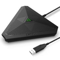 Microfone USB de Conferência CMTECK com Botão Mute - Compatível com Windows e macOS Microfone USB de Conferência CMTECK com Botão Mute - Compatível com Windows e macOS