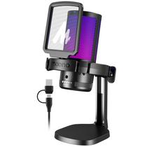 Microfone USB Gamer MAONO GamerWave com Luzes RGB Microfone USB Gamer MAONO GamerWave com Luzes RGB