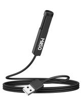 Microfone USB Lavalier MillSo para PC e laptop, cabo de 1,5 m