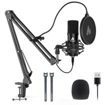 Microfone USB MAONO AU-A04 192 kHz/24 bits para PC Podcast Microfone USB MAONO AU-A04 192 kHz/24 bits para PC Podcast
