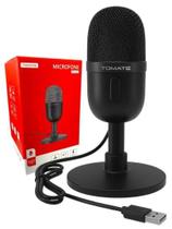 Microfone Usb Mesa Tomate Mt1061 48khz Cabo 2m Cor Preto Microfone Usb Mesa Tomate Mt1061 48khz Cabo 2m Cor Preto