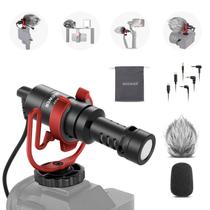 Microfone Vlog NEEWER VM10 Mini Supercardióide para Samsung S24