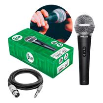 Microfone Vocal Profissional Dylan P10 Com Cabo 3m Som Claro Sem Ruído Microfone Vocal Profissional Dylan P10 Com Cabo 3m Som Claro Sem Ruído
