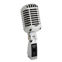 Microfone vocal Pyle Classic Retro Dynamic PDMICR68SL