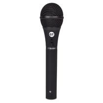 Microfone Voice Goldentec com fio 5m, para Caixa de Som, Karaokê, Preto