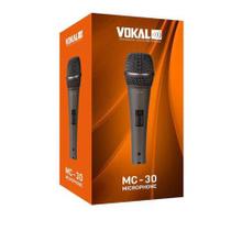 Microfone Vokal Mc30 COM FIO PRETO