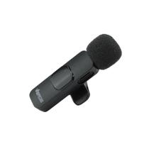 Microfone Wireless de Lapela - Tipo C - Verde Microfone Wireless de Lapela - Tipo C - Verde