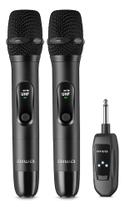 Microfone Wireless Karaokê Aws-mic-01 Bivolt Aiwa Preto Microfone Wireless Karaokê Aws-mic-01 Bivolt Aiwa Preto