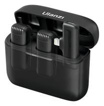 Microfone Wireless Ulanzi com conector Lighting Microfone Wireless Ulanzi com conector Lighting