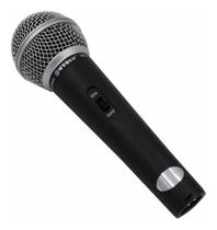 Microfone Wvngr M-58 Dinâmico Cardióide Preto/prata - Alinee