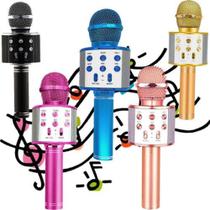Microfone Youtuber C/ Caixa De Som Spaker Grava E Muda Voz