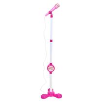 MicrofoneBrinquedo Infantil Com pedestal e conector P2 celular