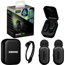 Microfones De Lapela Shure Sem Fio Movemic Two