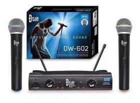 Microfones Dylan Dw-602 Preto