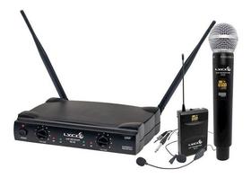Microfones Lyco Uh-08mhli Dinâmico Na Cor Preto
