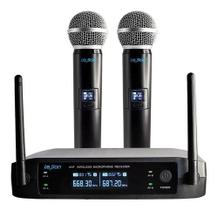 Microfones Sem Fio Duplo Leson Ls902 Digital Plus Uhf