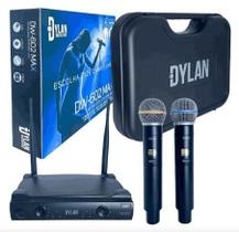 Microfones Sem Fio Dylan 26 Canais UHF