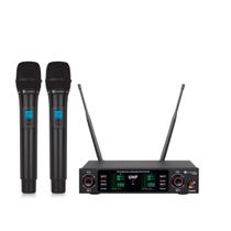 Microfones Sem Fio Kadosh K492m 2 Microfones Dinâmico Cardioide Duplo Microfones Sem Fio Kadosh K492m 2 Microfones Dinâmico Cardioide Duplo