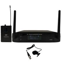 Microfones Sem Fio Le Son Ls901 Lapela Preta Som Audio
