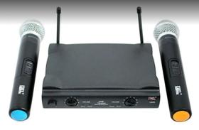 Microfones sem fios JWL U-585 dinâmico (Anatel)