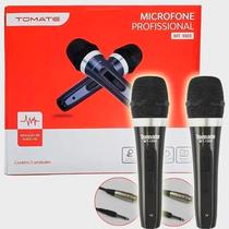 Microfones Tomate Mt-1003 Dinâmico Omnidirecional Preto