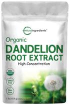 Microingredientes de chá: extrato orgânico de raiz de dente-de-leão 454g Microingredientes de chá: extrato orgânico de raiz de dente-de-leão 454g