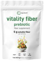 Microingredientes de fibra em pó Vitality 454g Prebiotic
